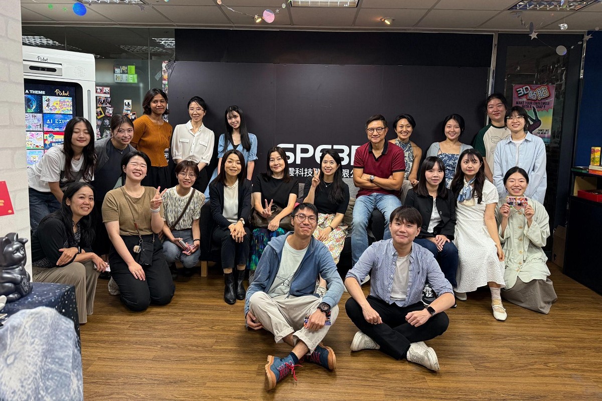 Exploring innovative marketing strategies with Augmented Reality and AI: NCCU-SNU-UT symposium participants visits Speed 3D
